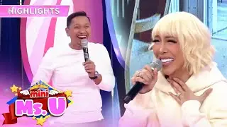 Jhong burst out laughing after Vice stutters | It's Showtime Mini Miss U