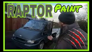 КРАСКА RAPTOR, краска Raptor для Ford Transit, подложка Raptor,