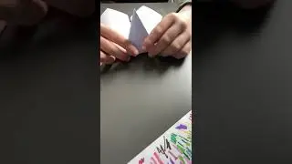 How to make the lightning bolt! (Paper plane)