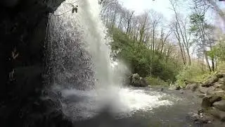 The Great Smoky Mountains - Hiking Grotto Falls
