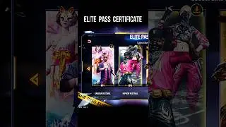 Elite Pass Certificate 🔥 Free Fire Old Elite Pass Memories #srikantaff