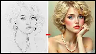 Draw accurate faces starting from the first lines