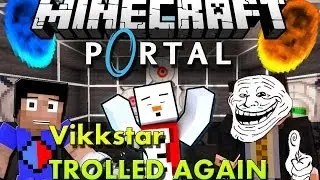 Minecraft Portal Mod: Vikkstar Trolled Again ?! /w Bodil40 and Vikkstar