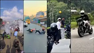 Boy's ATTITUDE RIDER's 😎 PRO RIDEr'S ❌ HEAVY STUNTs⭕ STUNTS RIDERS🖤KTM🧡R15💜NS200❤️DUKE