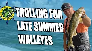 How to Catch Late Summer Walleyes Trolling Crankbaits