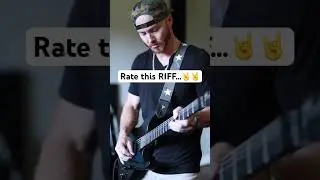Rate this RIFF&hellip;🤘🤘 #shorts