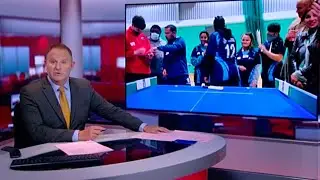 West Thames Students table cricket tournament appearance on the BBC