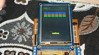 ARKANOID BREAKOUT STM32 TFT SSD1289 STM32F407 TOUCH