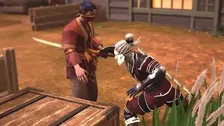 Aragami 2 - Mission 5 Help The Militia 1 -  Targets Only / S Rank / Real Stealth Gameplay