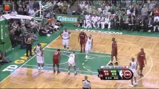 Ray Allen 7 threes vs Heat 2010 Playoffs