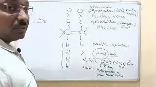 Addition reactions on carbon - carbon multiple bonds (part 2)