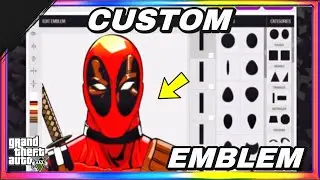 GTA 5 ONLINE- HOW TO UPLOAD CUSTOM CREW EMBLEM PICTURE TUTORIAL (2022) 1.58