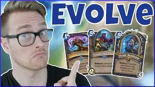 Hearthstone | Darwin Would be Proud! | Wild Evolve Token Shaman | Saviors of Uldum