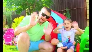 Лиза с Папой Играют в Магазин/ Pretend Play Toy Store