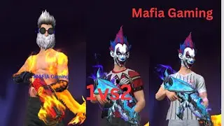 Free fire Custom challenge / free fire head shot /mafia gaming / hindi video / viral video / 1 vs 2