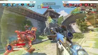 Overwatch - Ana Bot in a Nutshell... 5 (Replay Moment - Hard Bots)