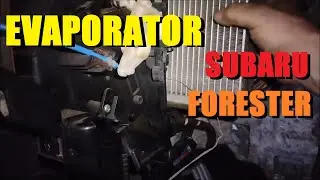 AC Evaporator and Expansion Valve - 2015 Subaru Forester