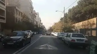 driving with me in the Tehran 