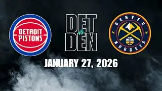 Detroit Pistons vs Denver Nuggets Full Game Highlights &ndash; January 27, 2026 | NBA 2025-2026
