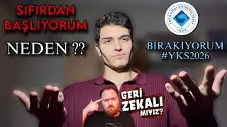 BOĞAZİÇİNİ BIRAKIP TEKRAR YKSYE HAZIRLANIYORUM !?