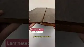 Waterproof Test! Vinyl vs SPC vs Laminated Wood. #waterproof #spcflooring #vinylflooring l