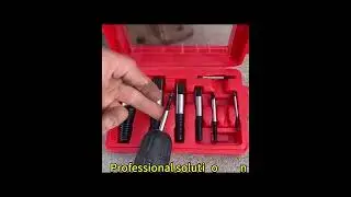 Set 8 extractoare profesionale pentru suruburi rupte / deteriorate, cutie depozitare inclusa