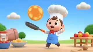 Roblox Tiny Chef Burned the Virtual Pancake | Nursery Rhymes for Kids & Baby Songs