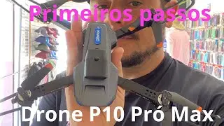 Drone P10 pró Max iniciante!