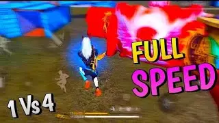 ⚡ FULL SPEED 1 VS 4 🎯⚙️ || 3 FINGER CUSTOM HUD