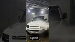 Dirty to Royal 👑 Defender Car Wash #shorts #ytshorts #Defender #CarWash #LuxuryCars #youtubeshorts