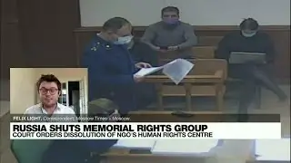 FRANCE 24's Felix Light discusses the closure of human rights group Memorial &bull; FRANCE 24 English