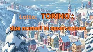 Lotto: Tortino,  due numeri in osservazione