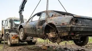 Complete ASMR Restoration of a 1940s American Classic Car |  (Full Restoration)