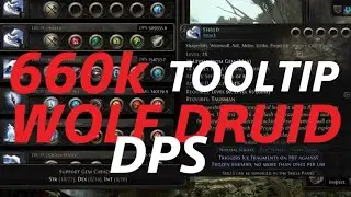 Wolf Druid Build Guide | Highest Buffed dmg?! | Poe2