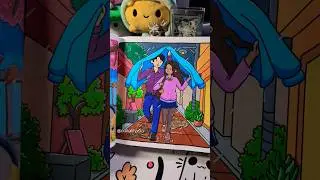 Rainy evening #coloring #maisonnookcoloring #coloringcommunity #cozycoloring #ohuhu #colorwithme