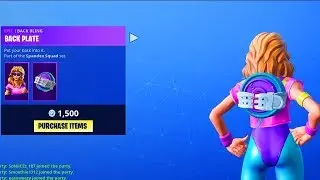 NEW AEROBIC ASSASIN SKIN (SPANDEX SQUAD)! FORTNITE DAILY ITEM SHOP 08-11