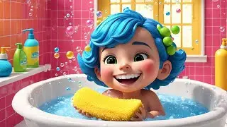 Bath Time Song | Fun Hygiene Song for Kids | Sing-Along Educational Song