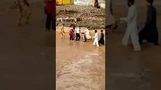 suzuki sinking in water in haripur #shorts #rain #Haripurroad #8am #BeautyofHazara  #naturalbeauty