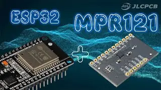 computer volume control with touch module #jlcpcb