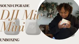 Выпечка с лучшим звуком | Улучшение качества звука | Распаковка DJI Mic Mini