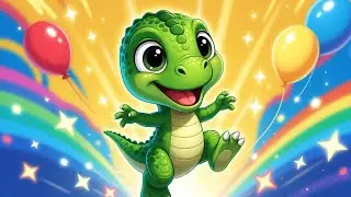 Chhota Sa Dino Dance 🦖 | Fun Kids Dance Rhyme | Baby Dinosaur Song | Kids Rhymes