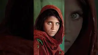 Afghan girl by Steve McCurry. #learnphotography #ajayphotography #photocurious #shorts