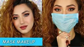 DRUGSTORE MAKEUP for MASKS | Transfer Proof | Aishwarya Kaushal