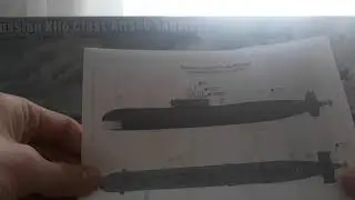 Обзор сборной модели подлодки проекта 685
