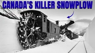 Built Only 11 Times in History: The Genius Snowplow Too Dangerous For Canada's Rails