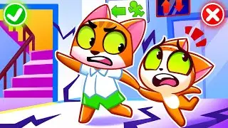 ❗️Earthquake Safety Rules and Tips 🚫 for Kids by Purr-Purr