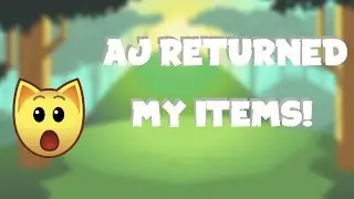 I GOT MY ITEMS BACK! | Animal Jam