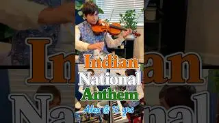 Indian National Anthem (Jana Gana Mana) -  #nationalanthem #violin #drums