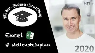 EXCEL TOOL - MEILENSTEINPLAN für Dein Projektmanagement ✅ 100% professionell ✅ super einfach ✅
