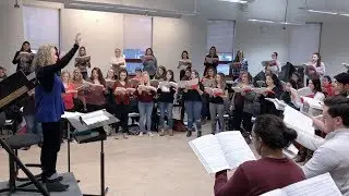 Behind the Scenes with the Montclair State University Singers